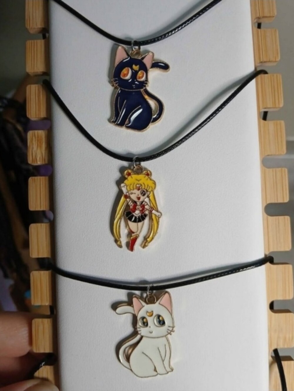 2/$14 New Sailor Moon Jewerly Necklace Anime Cat Luna